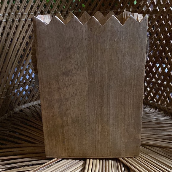 Creepy and Cute Solid Wood Frankenstein’s Monster Rope Handled Kooky Luminary 🎃 - Picture 4 of 16